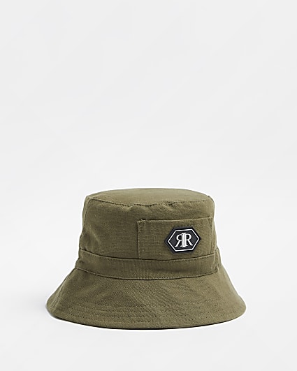 Boys khaki RR utility bucket hat