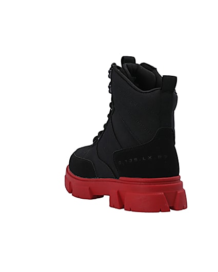 360 degree animation of product Boys lace up ankle boots frame-7