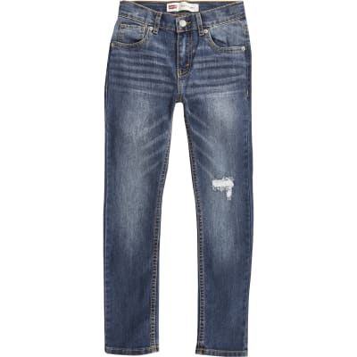 levis 510 ripped