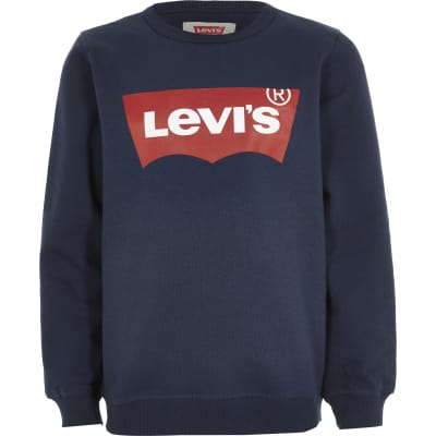 levi's logo sweatshirt