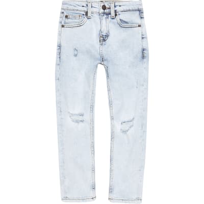 Boys light denim Jake jean | River Island