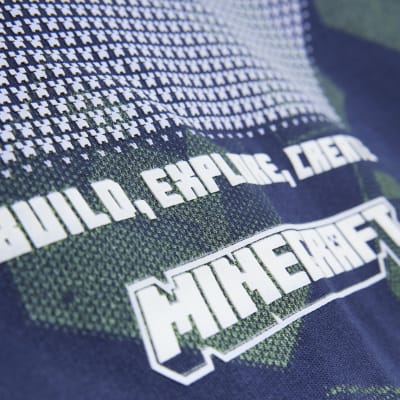 Boys Navy Minecraft Graphic Sweatshirt