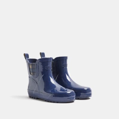 River island best sale navy boots