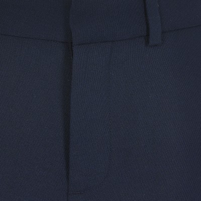Boys navy slim fit smart trousers