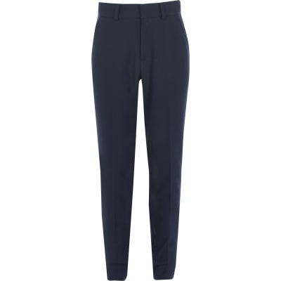 boys navy suit trousers