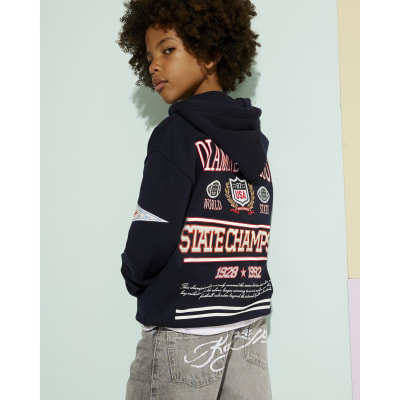Boys Navy State Champs Hoodie