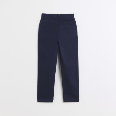 Boys navy hot sale blue chinos