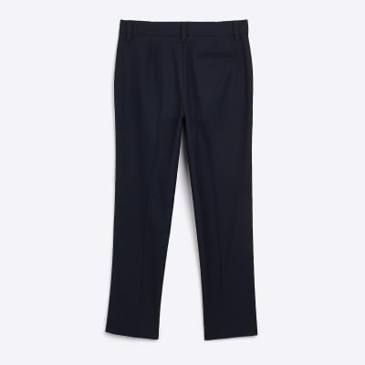 Boys navy dress store pants