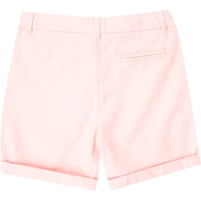 river island pink shorts