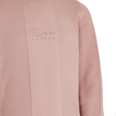 pink boys jumper