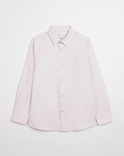 Boys pink Maison Riviera formal shirt