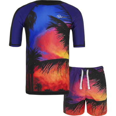 river island boys swim shorts