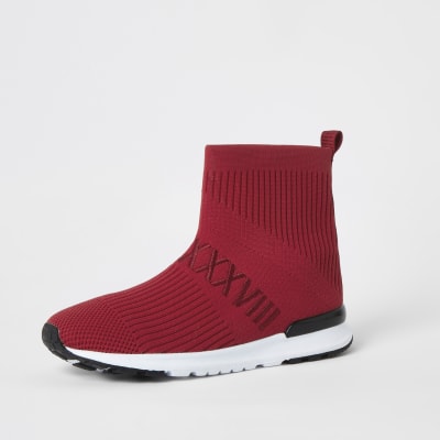 hi top sock trainers