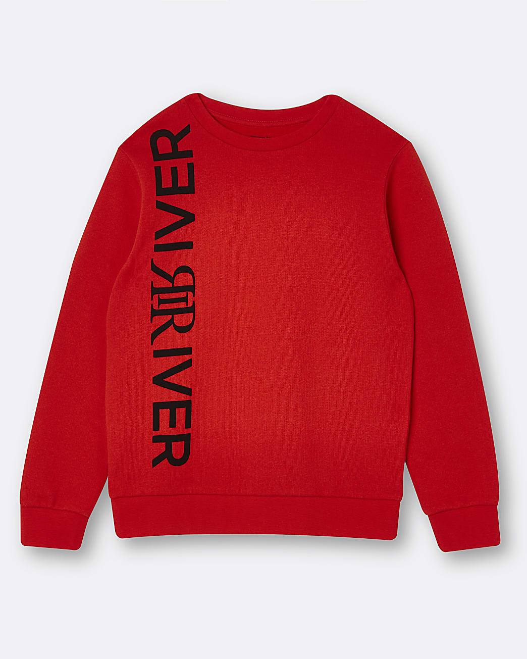 Boys red River sweatshirt