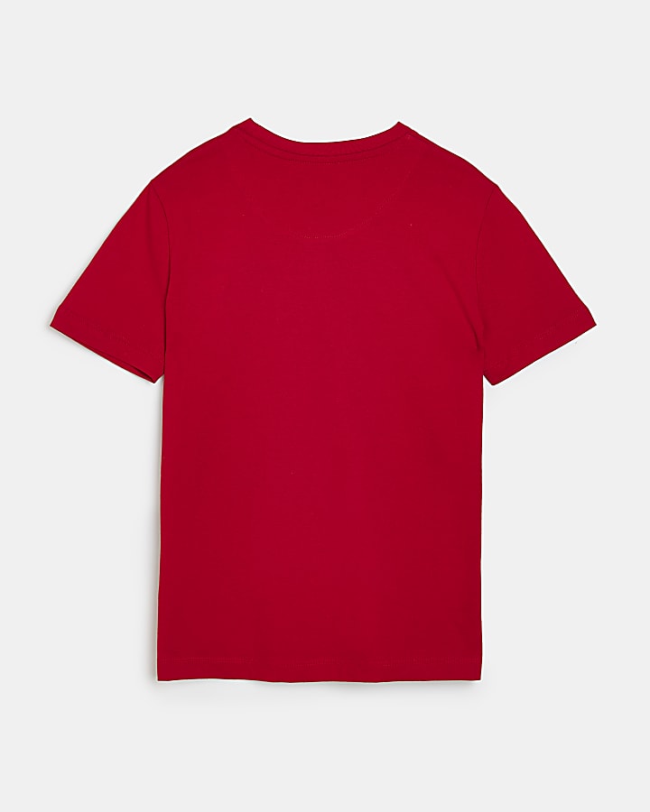 Boys red USPA t-shirt