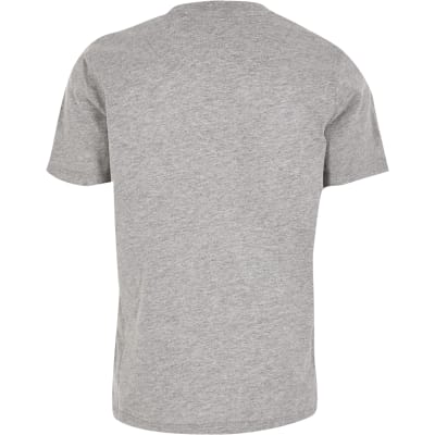 athletic gray t shirt