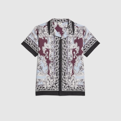 Boys White Baroque Shirt