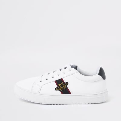 river island shoes white