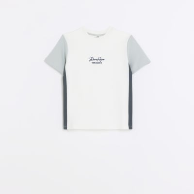 river island boys white shirt