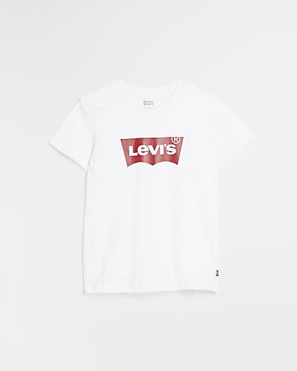 Boys white Levi's t-shirt