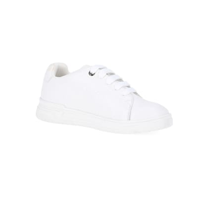 Boys all white on sale trainers