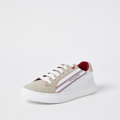 kids white plimsoles
