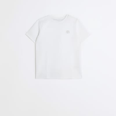 Plain white t outlet shirt river island