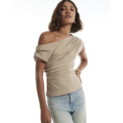 Asymmetric Drape Top 948807