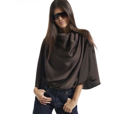 Asymmetric Draped Top