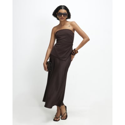 Bandeau Hybrid Maxi Dress
