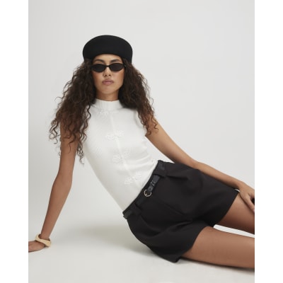 Belted Tailored Shorts