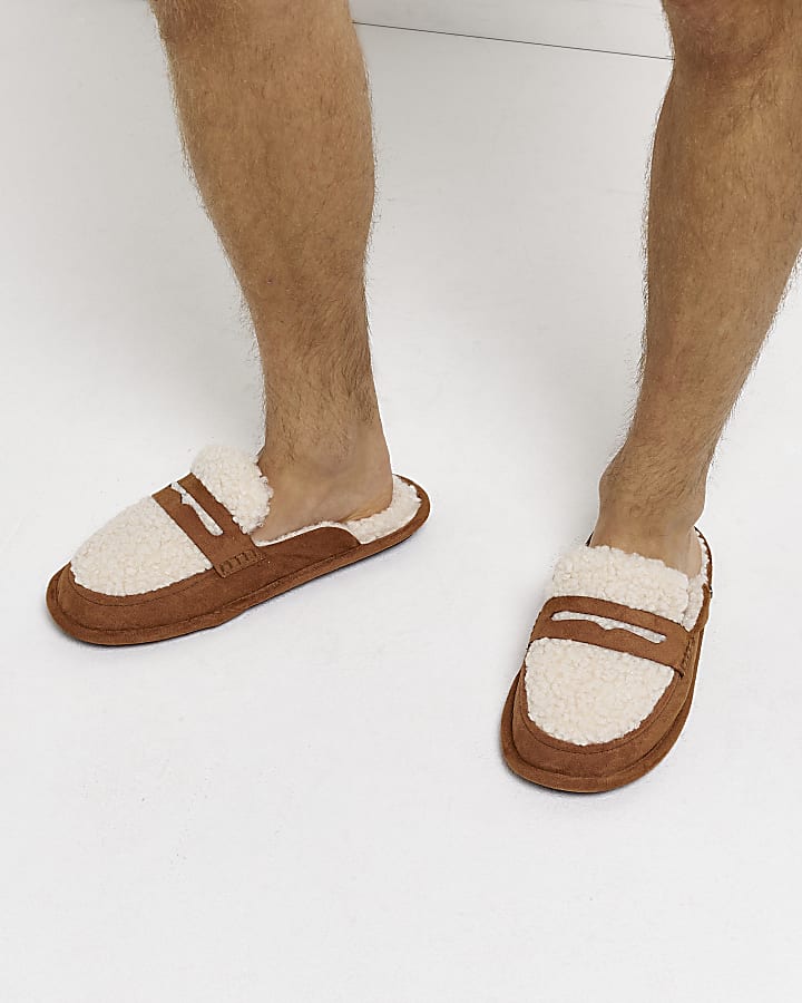 Brown Borg slippers