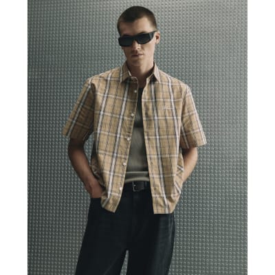 Mens Checked Shirts | Check Shirts & Flannel Shirts | River Island