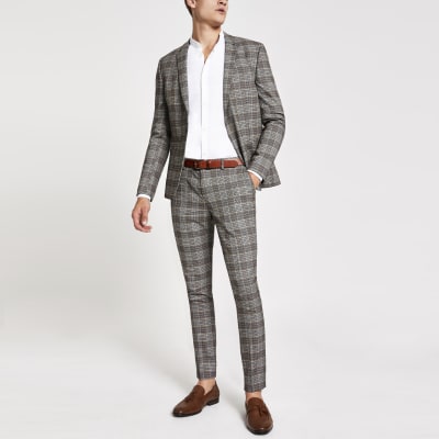 super skinny fit suit