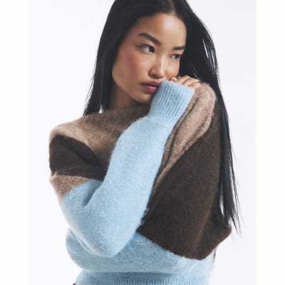 Blocked Batwing Jumper