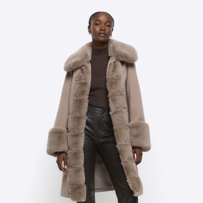 fur trim coats