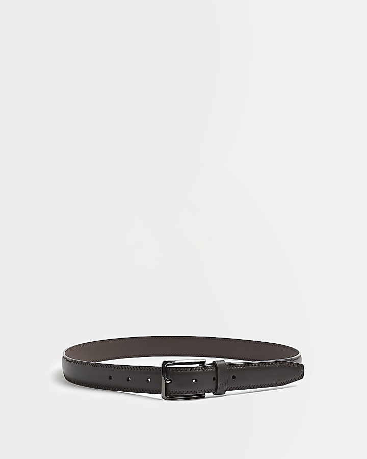 Brown Faux leather Belt