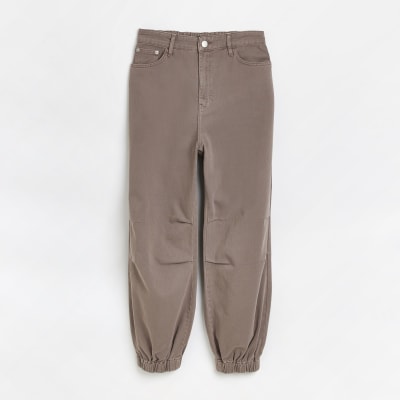 high waisted jogger jeans