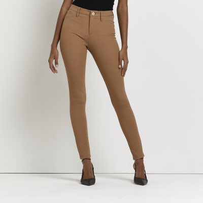 High Waisted Tight Trousers