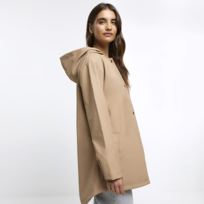 Rain coat womens sale river island