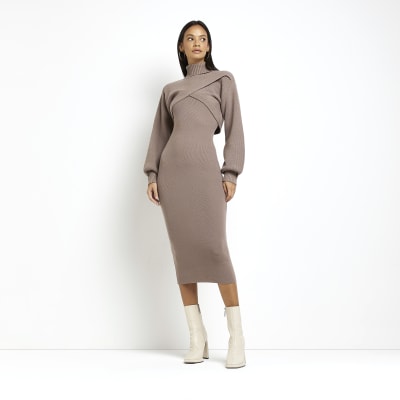 hybrid shirt jumper dress