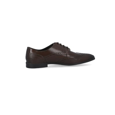 brown brogue trainers