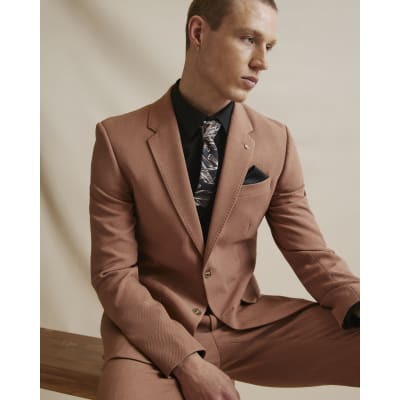 Brown Leaf Tie