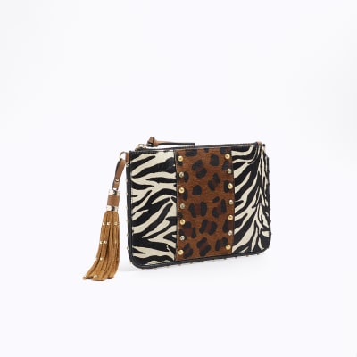 River island best sale zebra bag