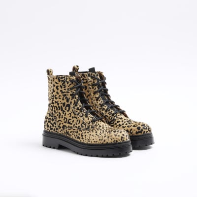 River island hot sale zebra boots