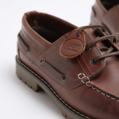 River island deck shoes online