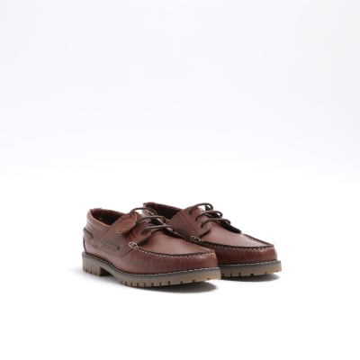 River island mens boat shoes online