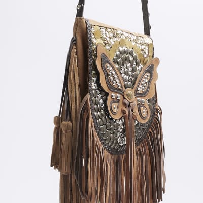 River island fringe bag hotsell