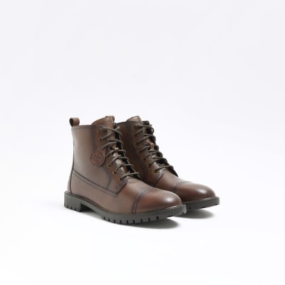 River island sale leather desert boots