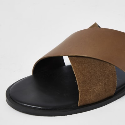 river island mens flip flops